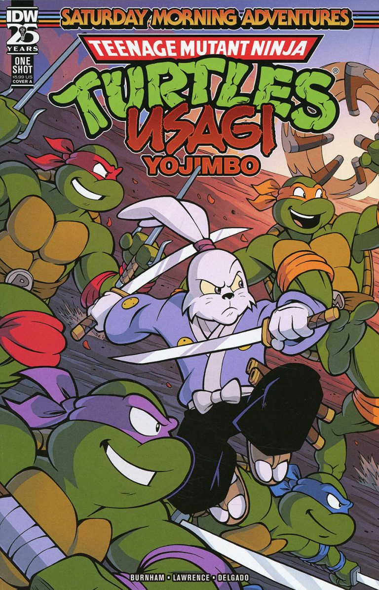 Teenage Mutant Ninja Turtles / Usagi Yojimbo: Saturday Morning Adventures #1 (2024)