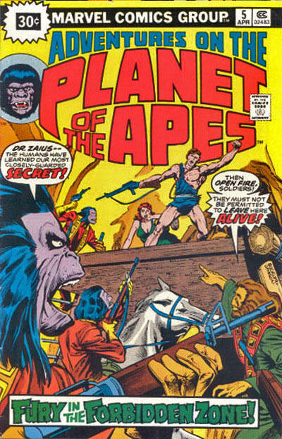 Adventures on the Planet of the Apes #5 (1976)