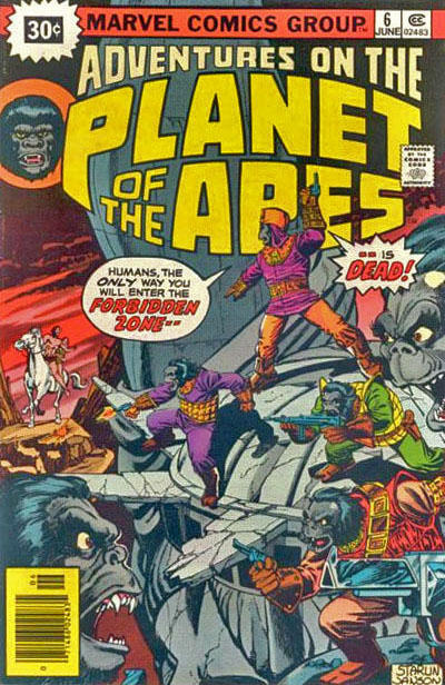 Adventures on the Planet of the Apes #6 (1976)