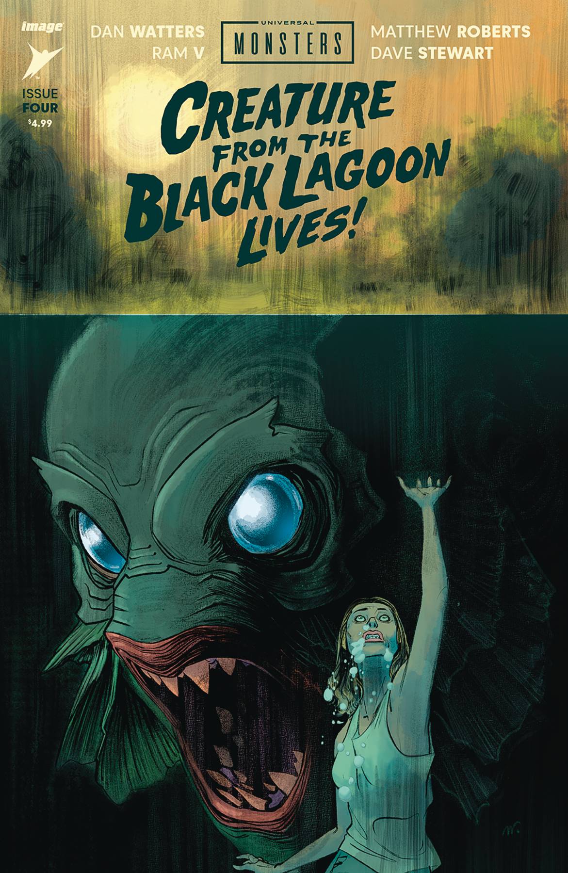 Universal Monsters: Creature From The Black Lagoon Lives! #4 - Matthew ...