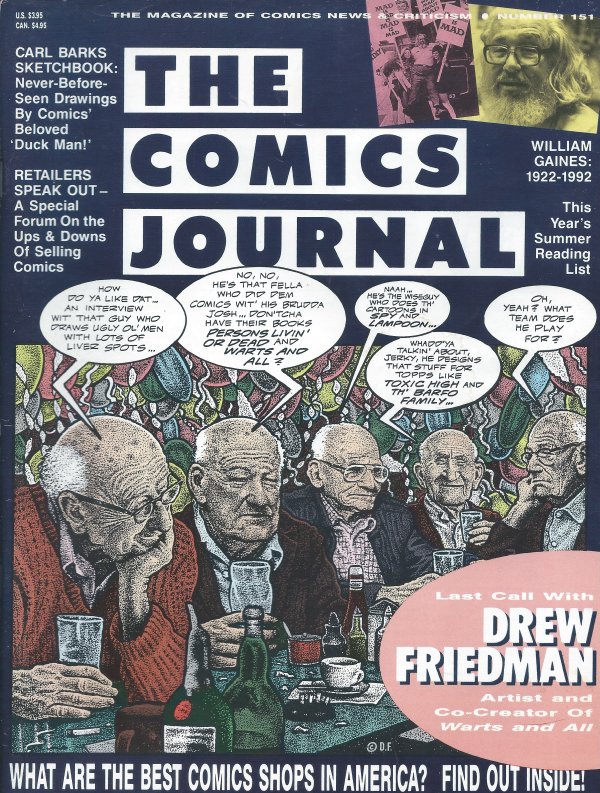 The Comics Journal #151 (1977)