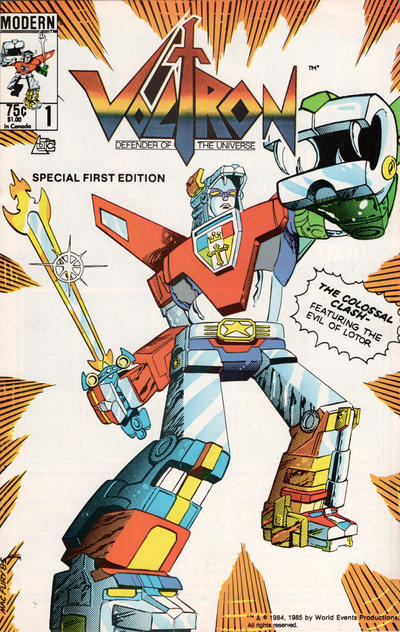 Voltron #1 (1985)