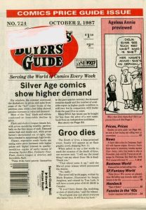 Comics Buyer's Guide #724 (1987)