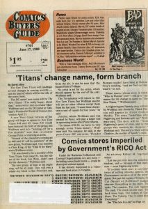 Comics Buyer's Guide #761 (1988)