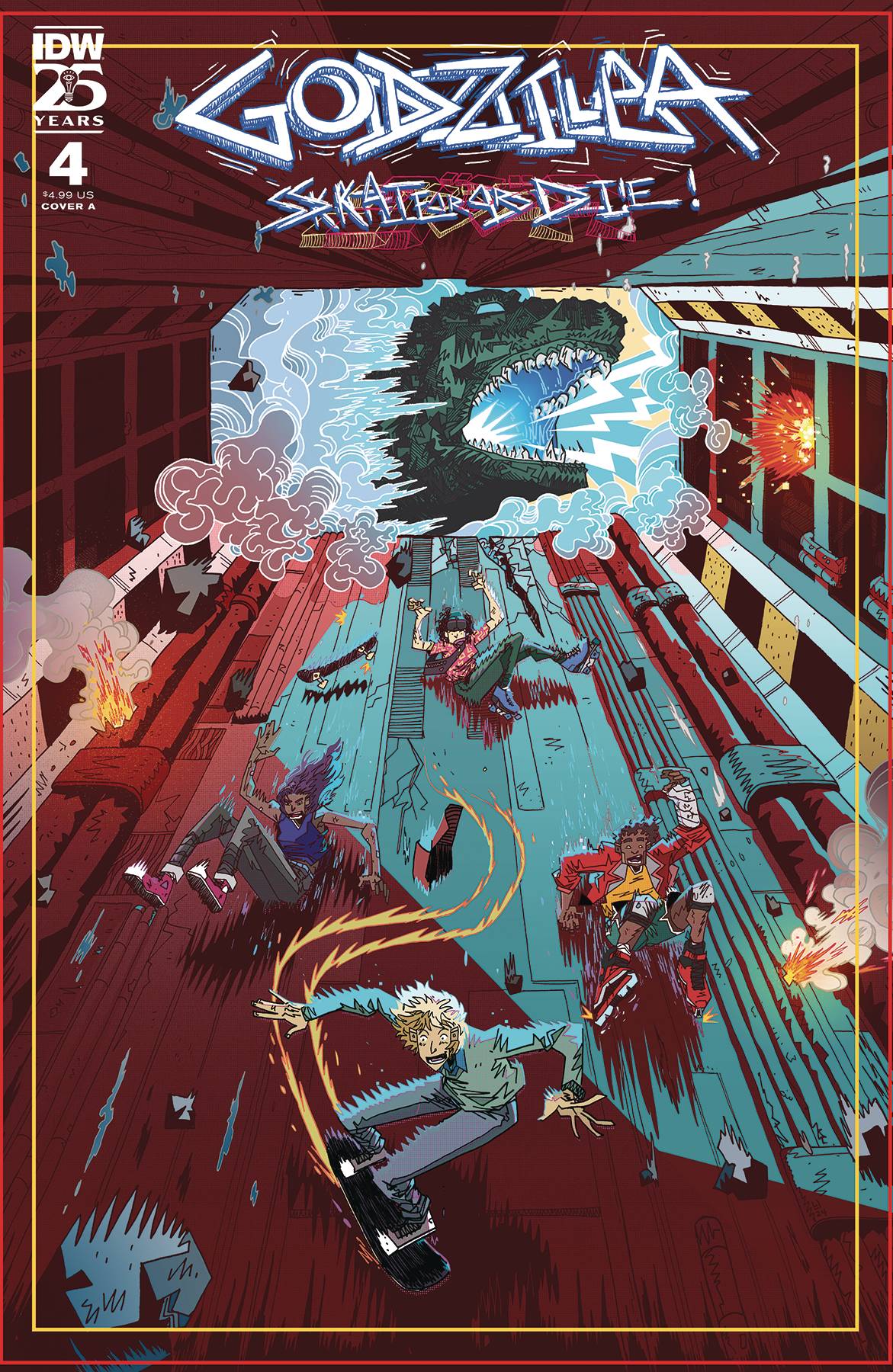Godzilla: Skate or Die! #4 (2024)