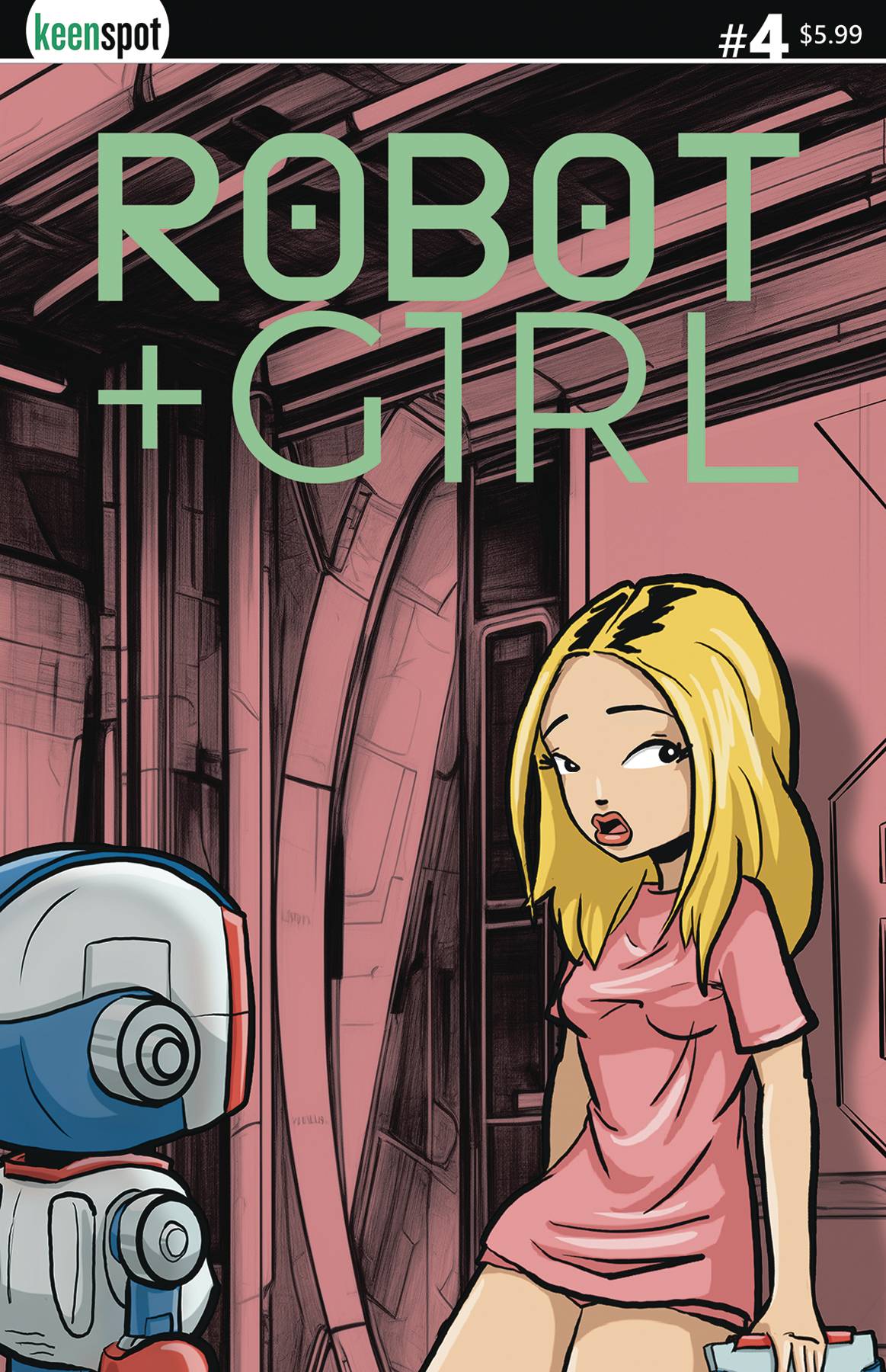 Robot + Girl #4 (2024)