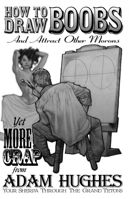 Adam Hughes Convention Sketchbook #2005 (2005)