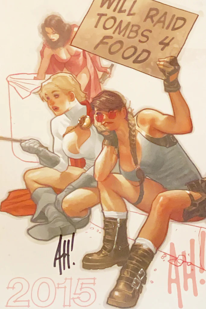 Adam Hughes Convention Sketchbook #2015 (2015)