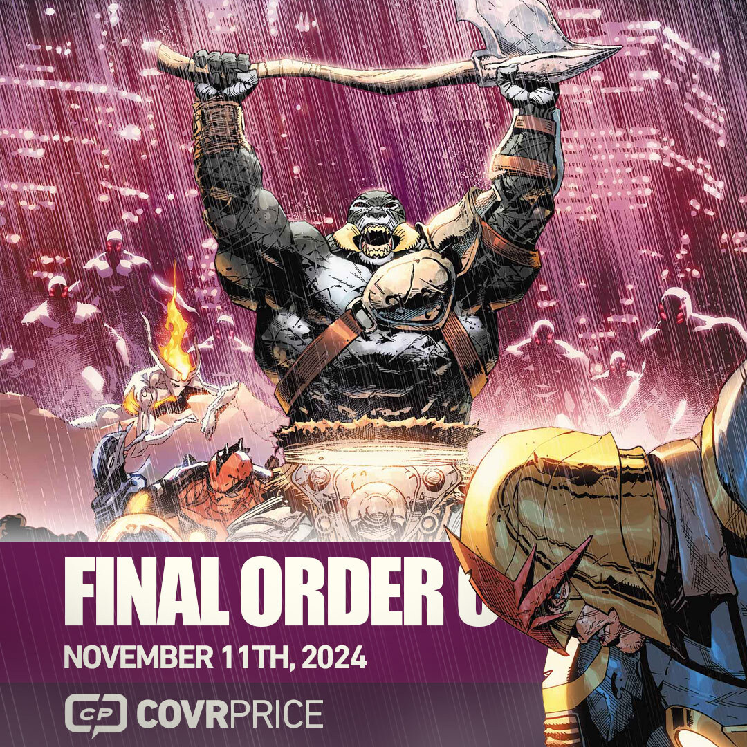 Final Order Cutoff (FOC): November 11th, 2024 - CovrPrice