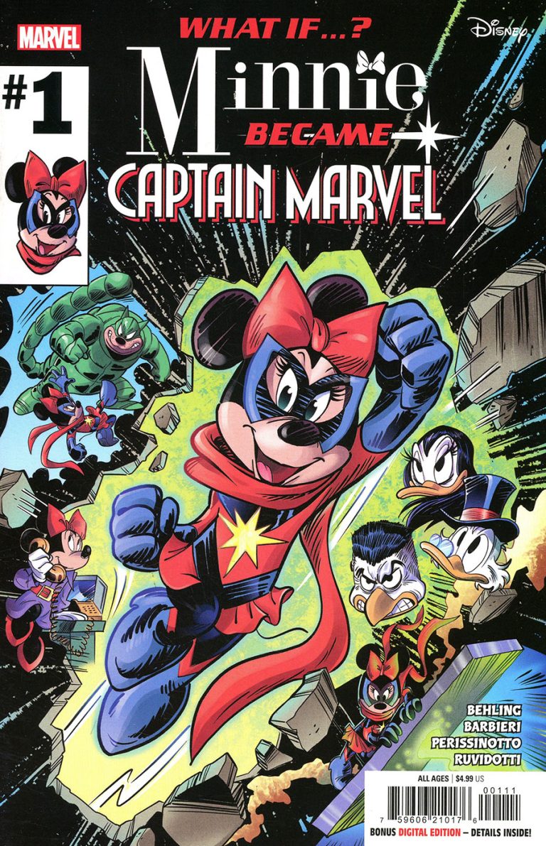Marvel & Disney: What If...? Minnie Became Captain Marvel #1 (2024)