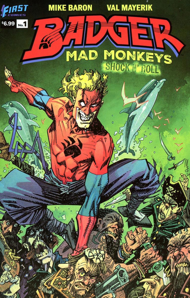 Badger: Mad Monkey Shock 'N' Roll #1 (2025)