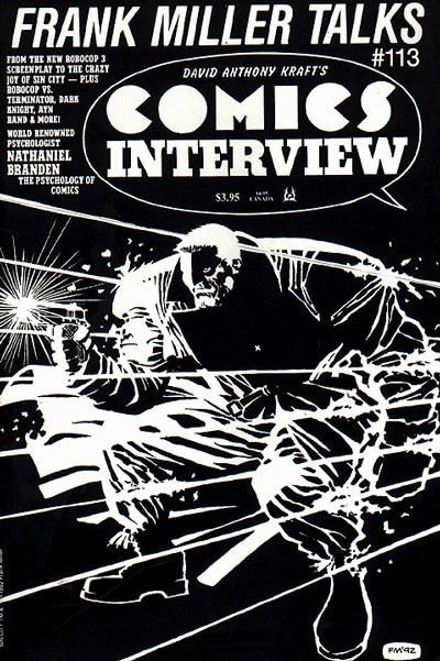 David Anthony Kraft's Comics Interview #113 (1993)