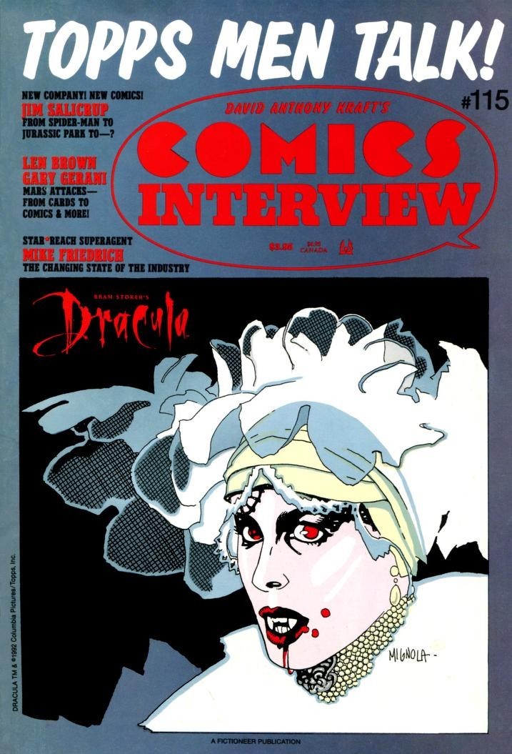 David Anthony Kraft's Comics Interview #115 (1992)