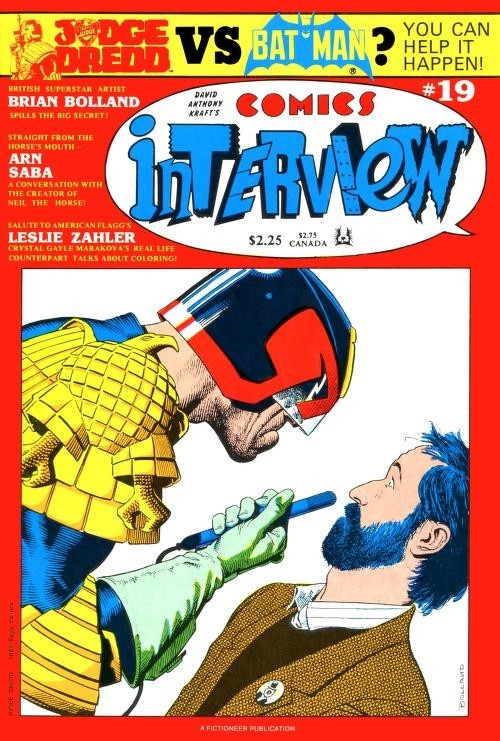 David Anthony Kraft's Comics Interview #19 (1985)