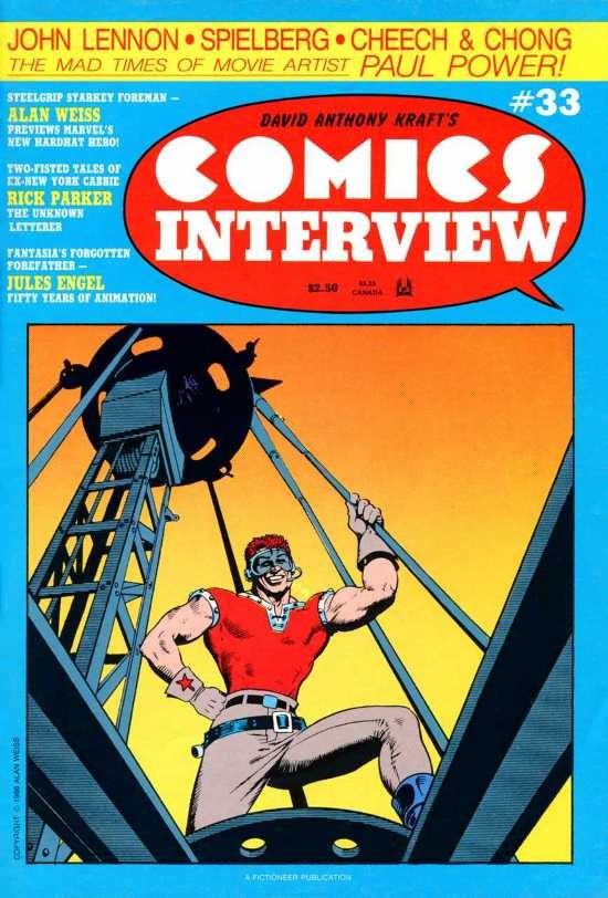 David Anthony Kraft's Comics Interview #33 (1986)