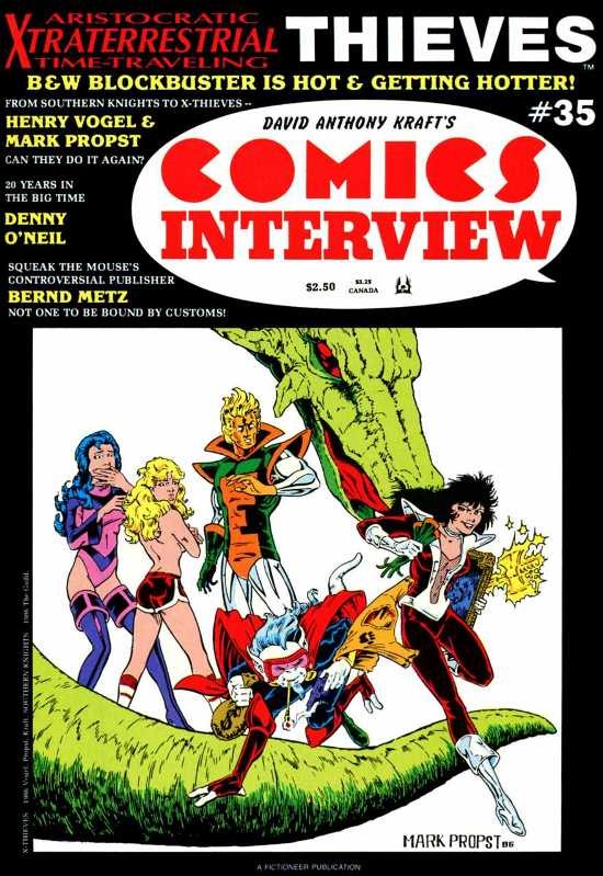 David Anthony Kraft's Comics Interview #35 (1986)