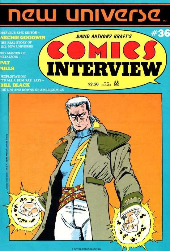 David Anthony Kraft's Comics Interview #36 (1986)