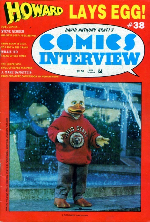 David Anthony Kraft's Comics Interview #38 (1986)