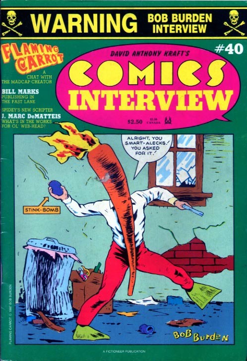 David Anthony Kraft's Comics Interview #40 (1986)