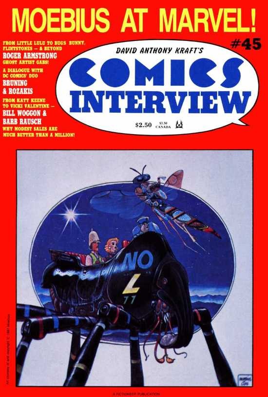 David Anthony Kraft's Comics Interview #45 (1987)