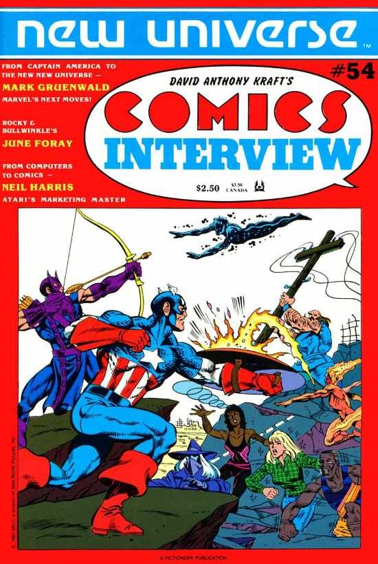 David Anthony Kraft's Comics Interview #54 (1988)