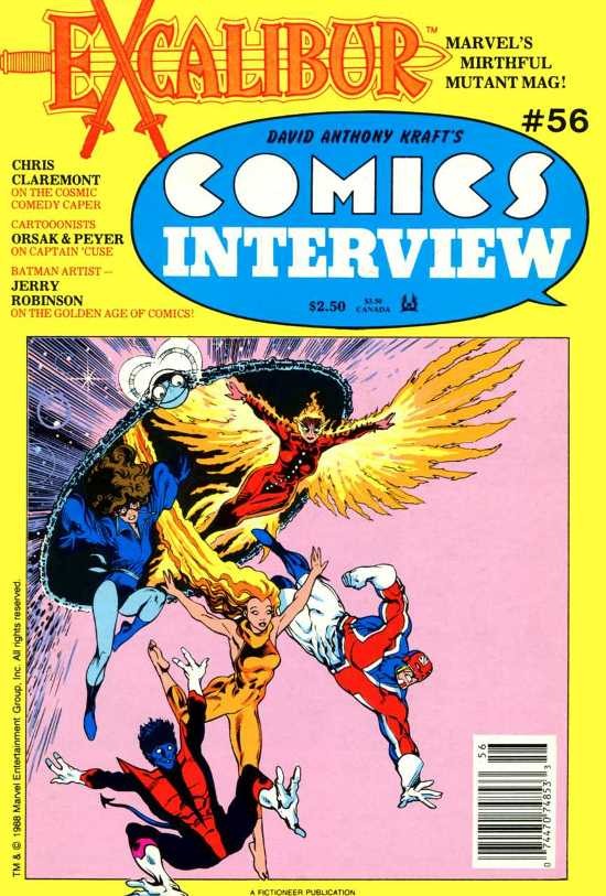 David Anthony Kraft's Comics Interview #56 (1988)