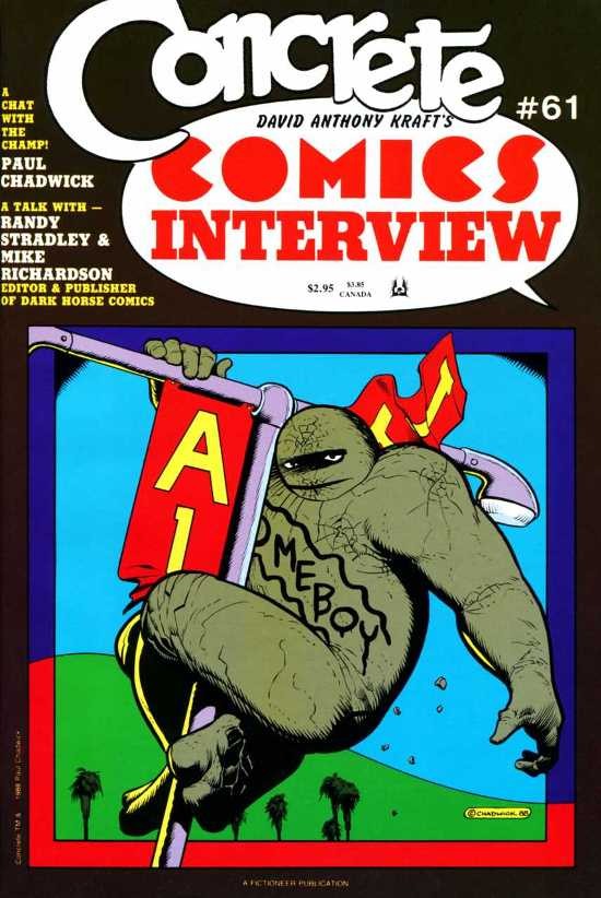 David Anthony Kraft's Comics Interview #61 (1988)