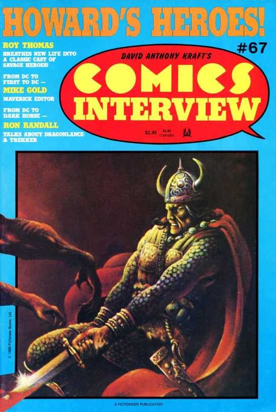 David Anthony Kraft's Comics Interview #67 (1989)