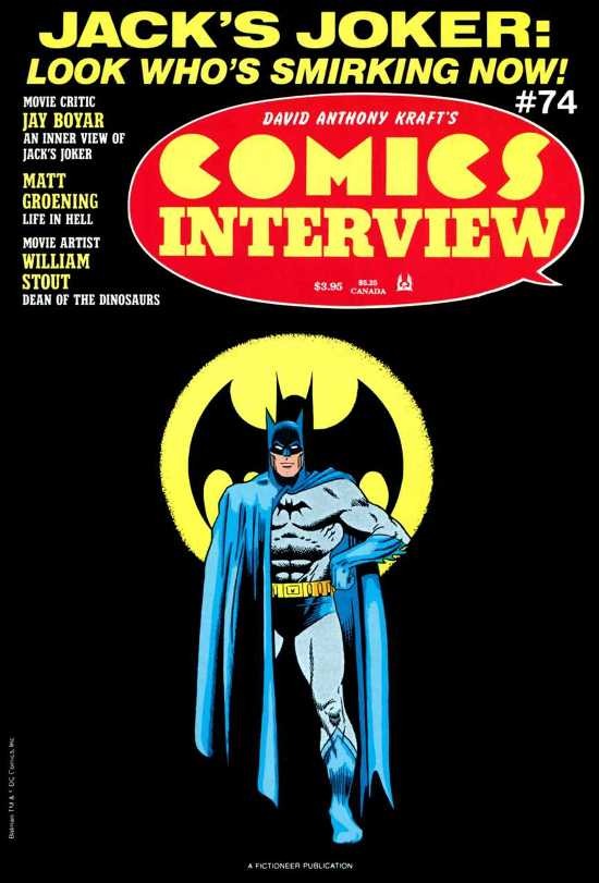David Anthony Kraft's Comics Interview #74 (1989)