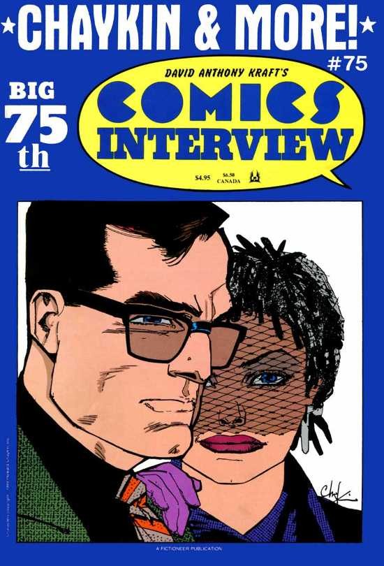 David Anthony Kraft's Comics Interview #75 (1989)
