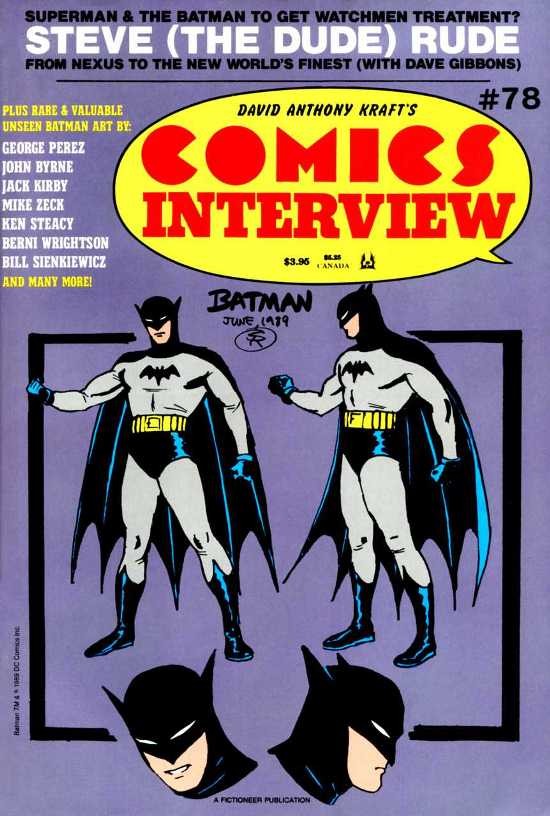 David Anthony Kraft's Comics Interview #78 (1990)
