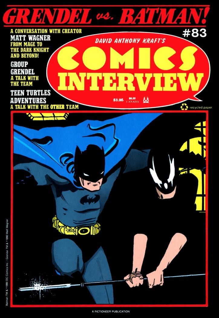 David Anthony Kraft's Comics Interview #83 (1990)