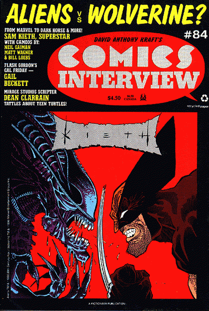 David Anthony Kraft's Comics Interview #84 (1990)