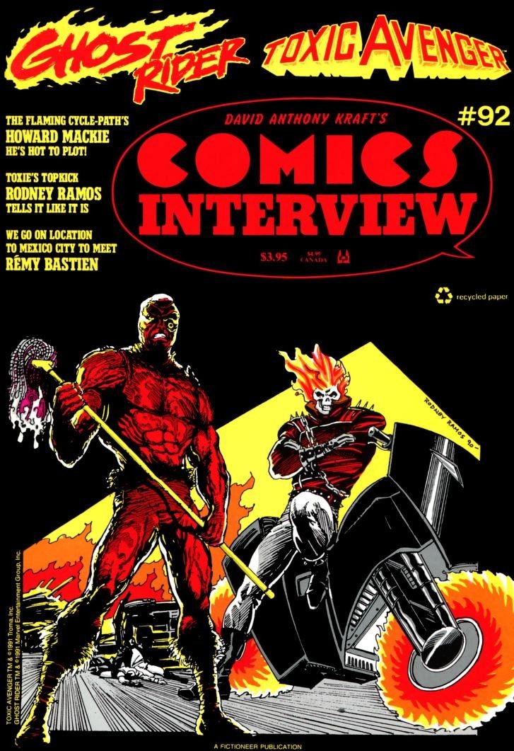 David Anthony Kraft's Comics Interview #92 (1991)