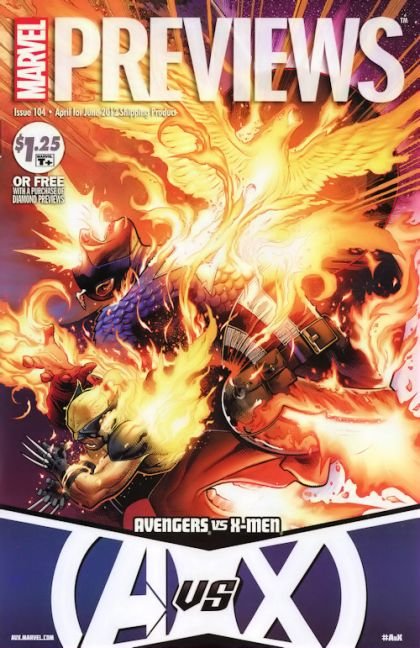 Marvel Previews #104 (2012)