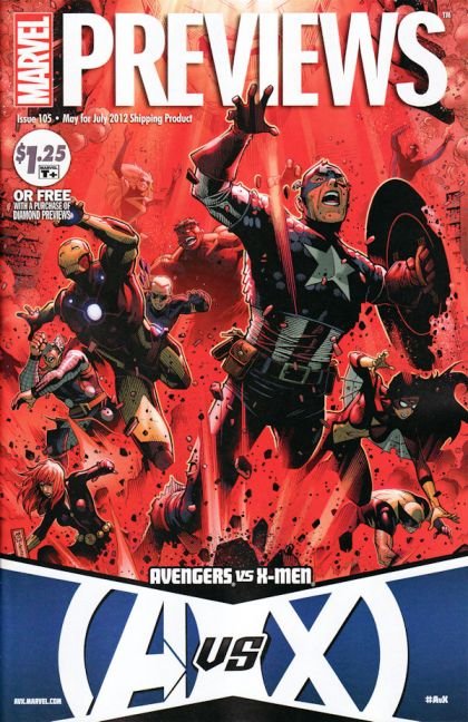 Marvel Previews #105 (2012)