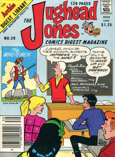 The Jughead Jones Comics Digest #39 (1986)