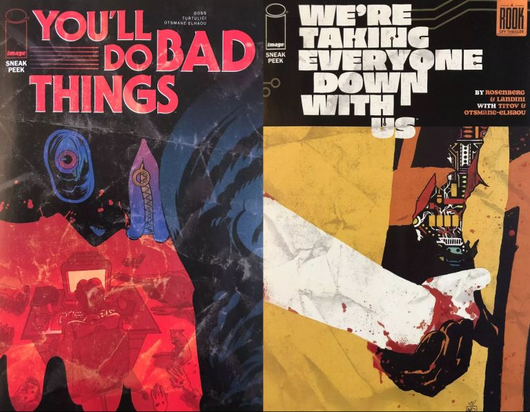 We're Taking Everyone Down With Us / You'll Do Bad Things Ashcan Flip Book #1 (2025)