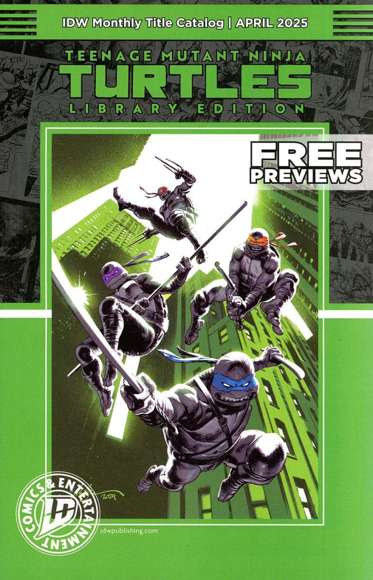 IDW Monthly Title Catalog #2025/04 (2025)