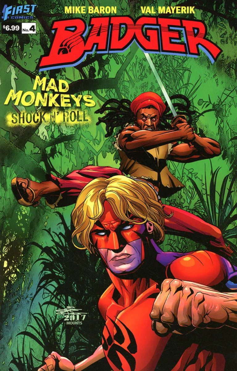 Badger: Mad Monkey Shock 'N' Roll #4 (2025)