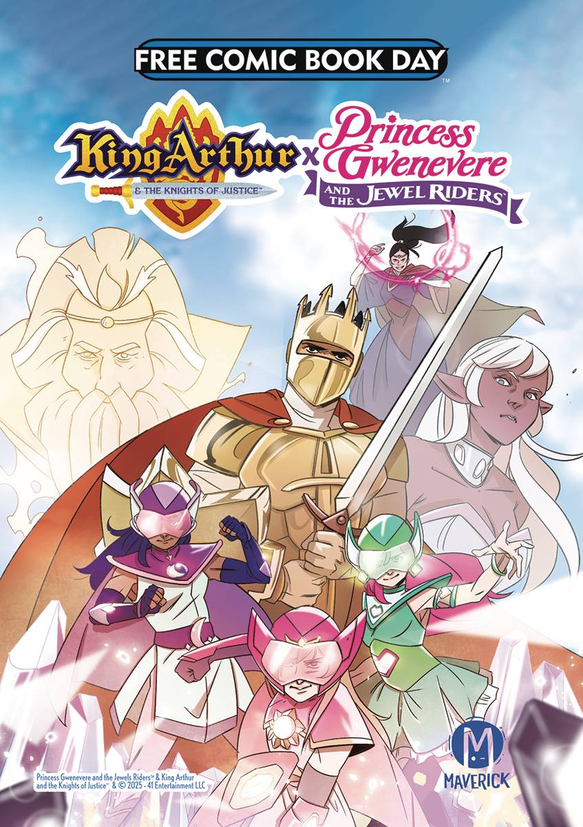 Free Comic Book Day 2025 Princess Gwenevere & King Arthur Crossover 1