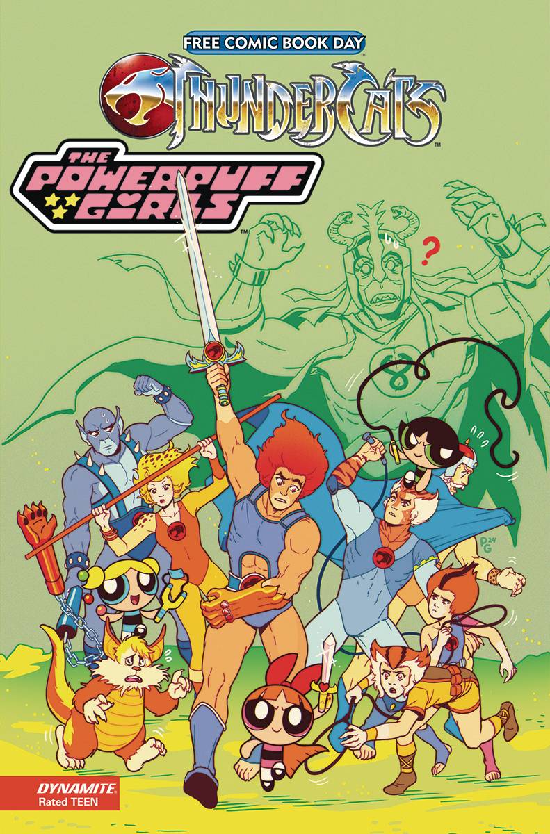 Free Comic Book Day 2025: ThunderCats / The Powerpuff Girls - Paulina ...