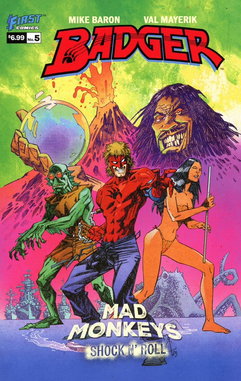 Badger: Mad Monkey Shock 'N' Roll #5 (2025)