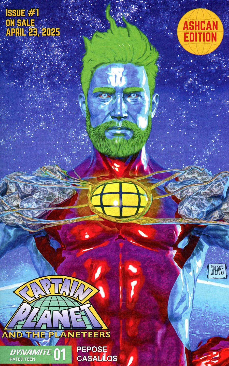 Captain Planet #Ashcan (2025)