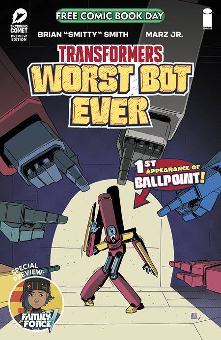 Free Comic Book Day 2025: Transformers - Worst Bot Ever #1 (2025)