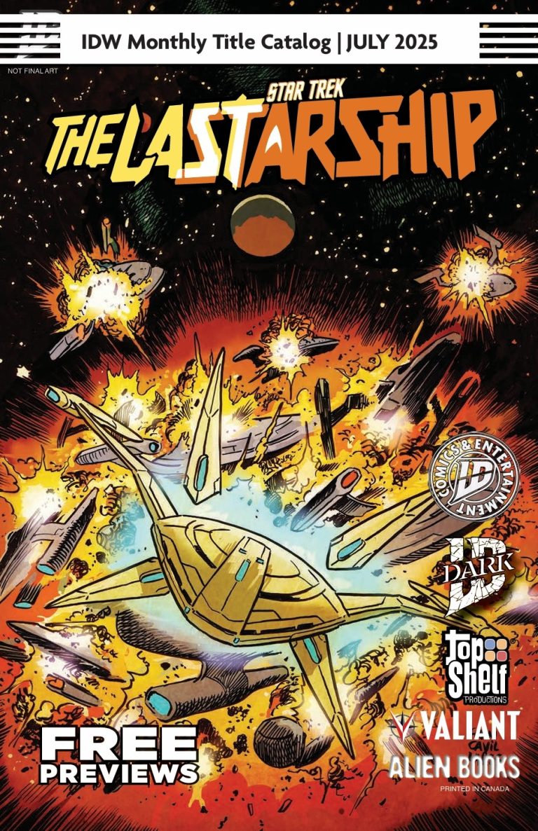 IDW Monthly Title Catalog #2025/07 (2025)