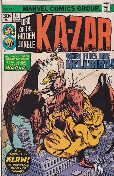 Ka-Zar #15 (1976)