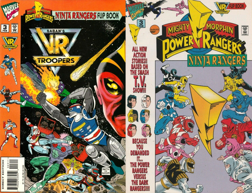 Saban’s Mighty Morphin Power Rangers: Ninja Rangers/VR Troopers #3 ...