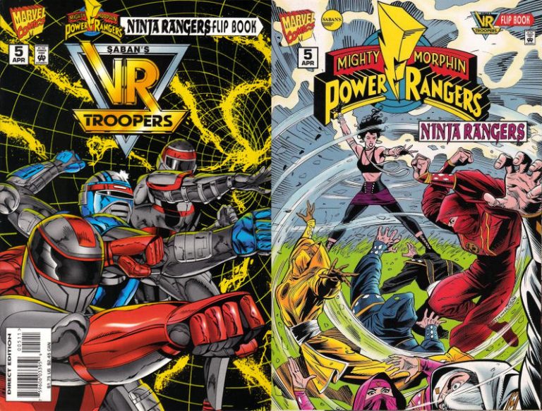 Saban's Mighty Morphin Power Rangers: Ninja Rangers/VR Troopers #5 (1996)