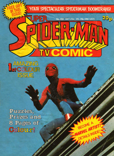 Super Spider-Man TV Comic #450 (1981)